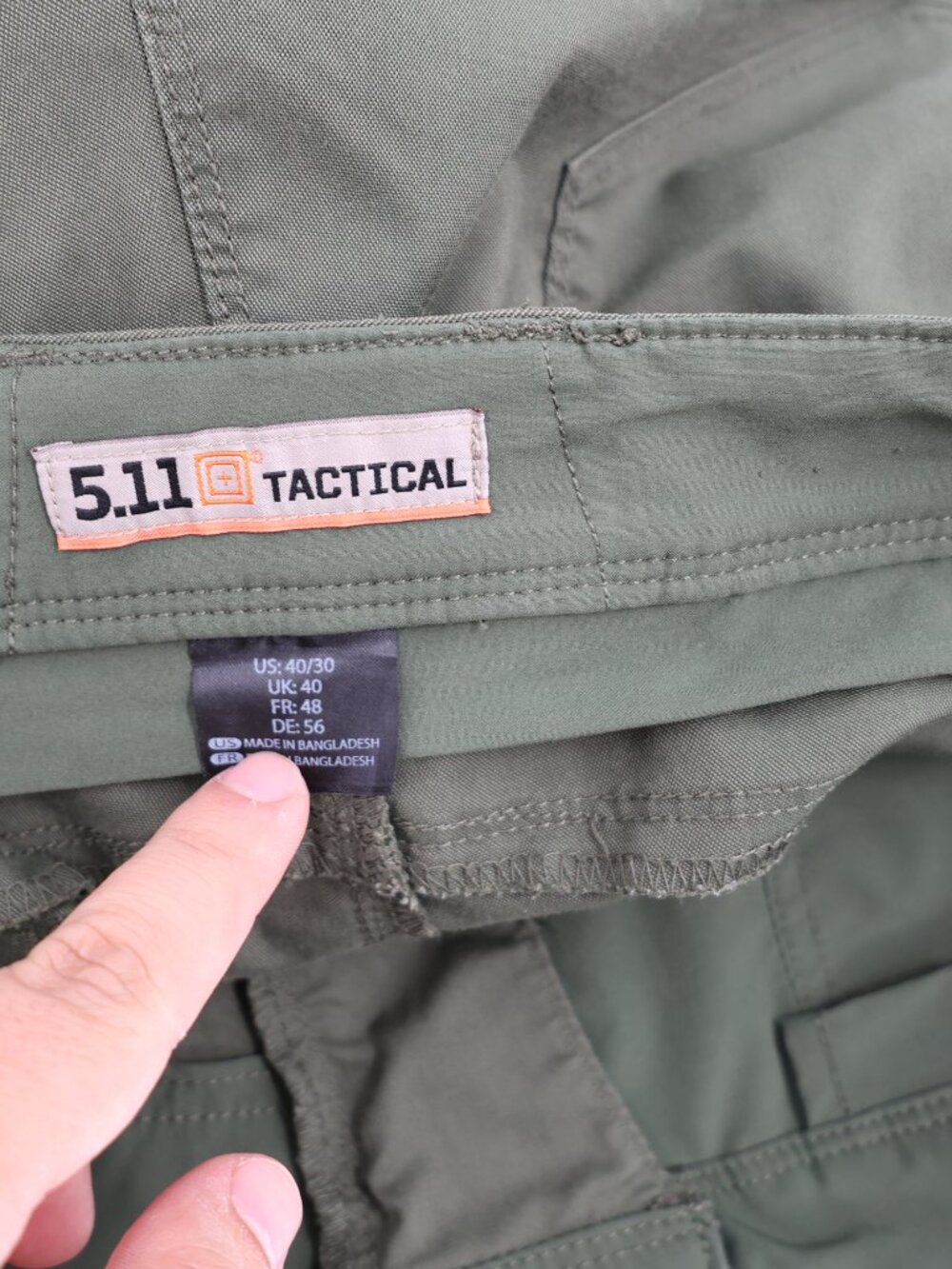 5.11 Tactical Pants Mens 40 Apex hiking range shooting Performance Cargo Pockets - Picture 6 of 13